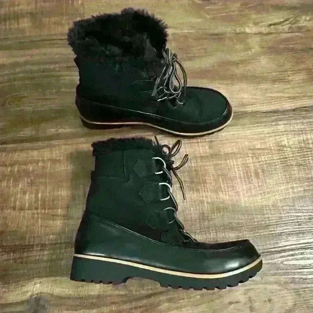 JBU by Jambu Brunswick Weather Ready Mid Calf Boot Black Sz‎ 9